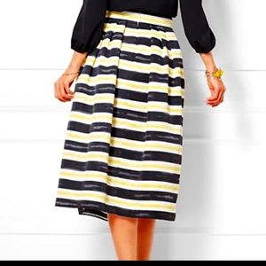 Eva Mendes Maddie Striped Skirt